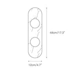Avi Marble Wall Lamp