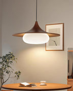 Ovelis Wooden Canopy Pendant Light