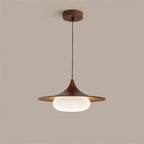 Ovelis Wooden Canopy Pendant Light