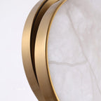 Synoryra Dual Disc Alabaster Pendant Light