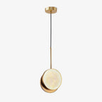 Synoryra Dual Disc Alabaster Pendant Light