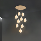 Olivia Luxury Metal Ceramic Pendant Light Living Room Bedroom