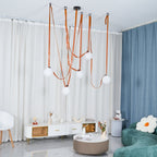 Zephira Multiple Belt Pendant Light