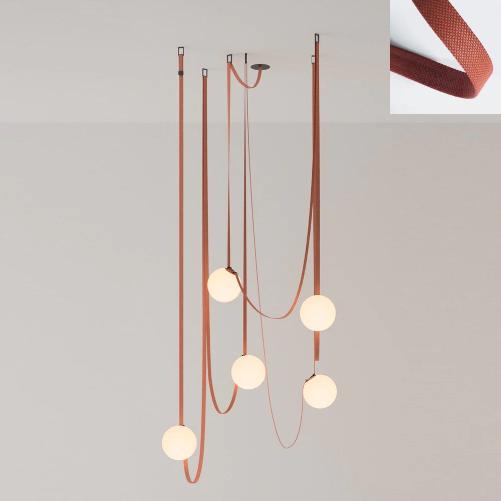 Zephira Multiple Belt Pendant Light