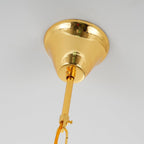 Aurora Chandelier Clear Curved Tiered