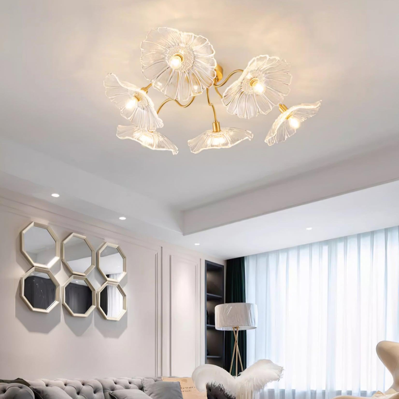 Ryne Ceiling Light Glass