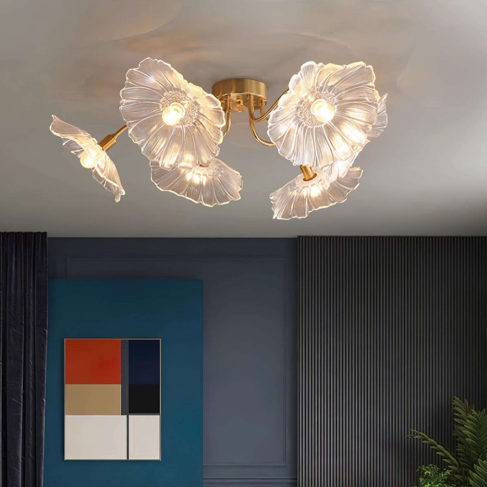 Ryne Ceiling Light Glass