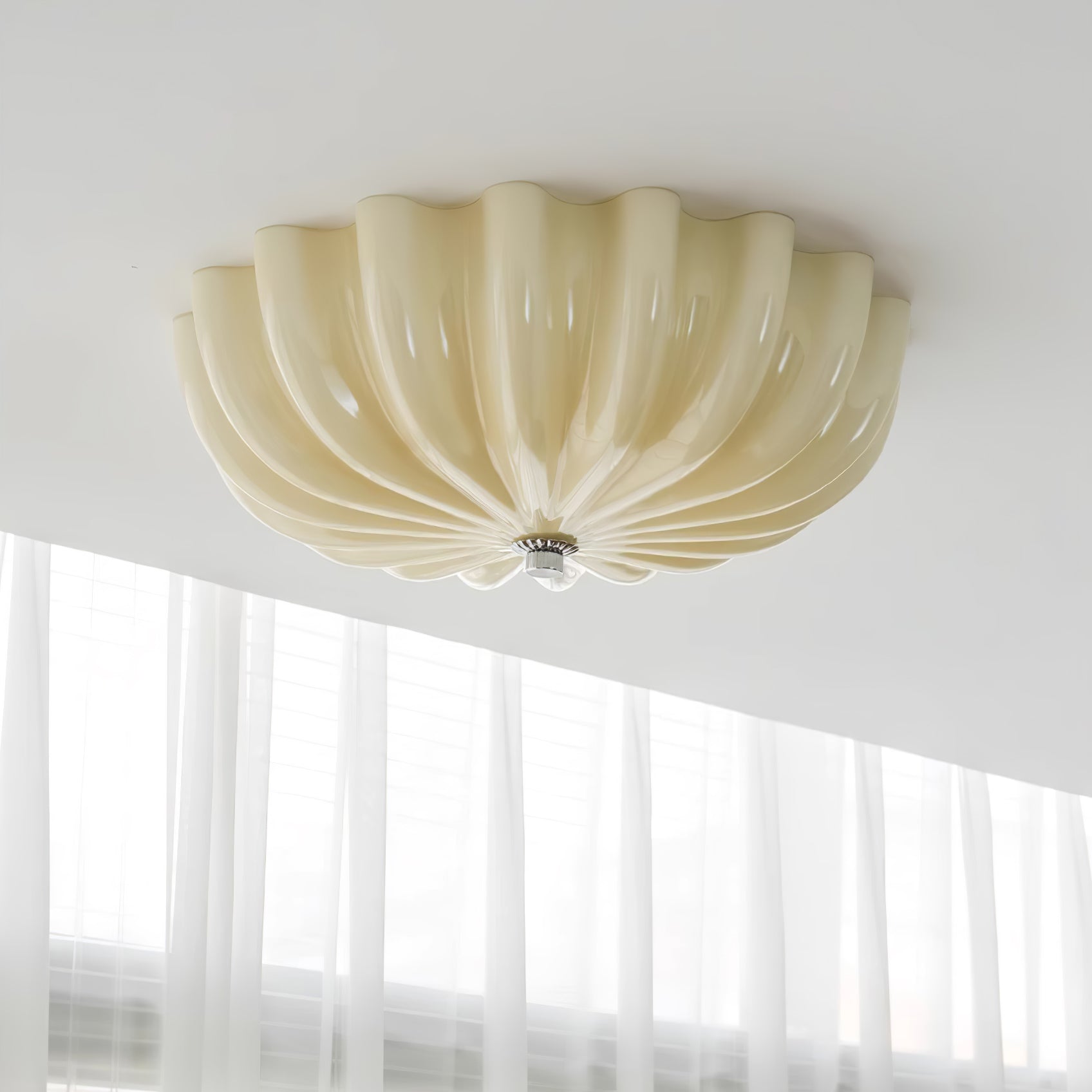 Wyna Blown Glass Ceiling Light