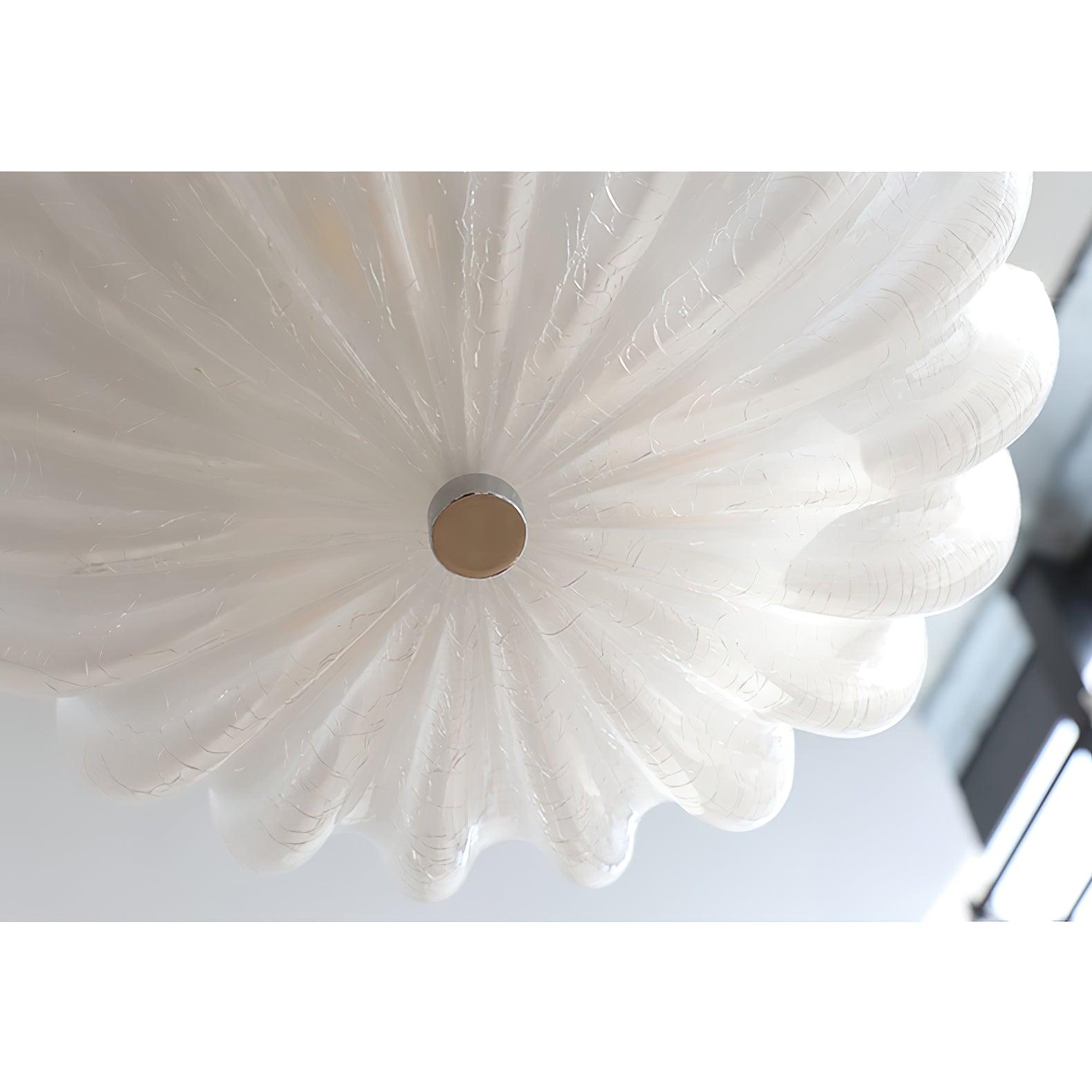 June Ceiling Lamp Blown Glass Shell