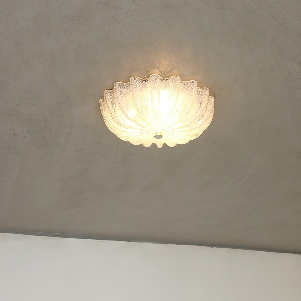 June Ceiling Lamp Blown Glass Shell