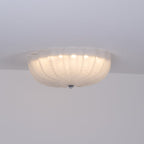 June Ceiling Lamp Blown Glass Shell