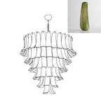 Aurora Chandelier Murano Glass Petals Vintage