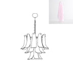Aurora Chandelier Murano Glass Petals Vintage