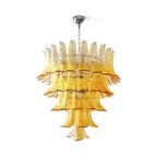 Aurora Chandelier Murano Glass Petals Vintage