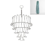 Aurora Chandelier Murano Glass Petals Vintage