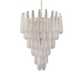 Aurora Chandelier Pinecone Murano Glass Textured Luxury