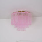 Aurora Ceiling Lamp Murano Colorful  Glass Vintage
