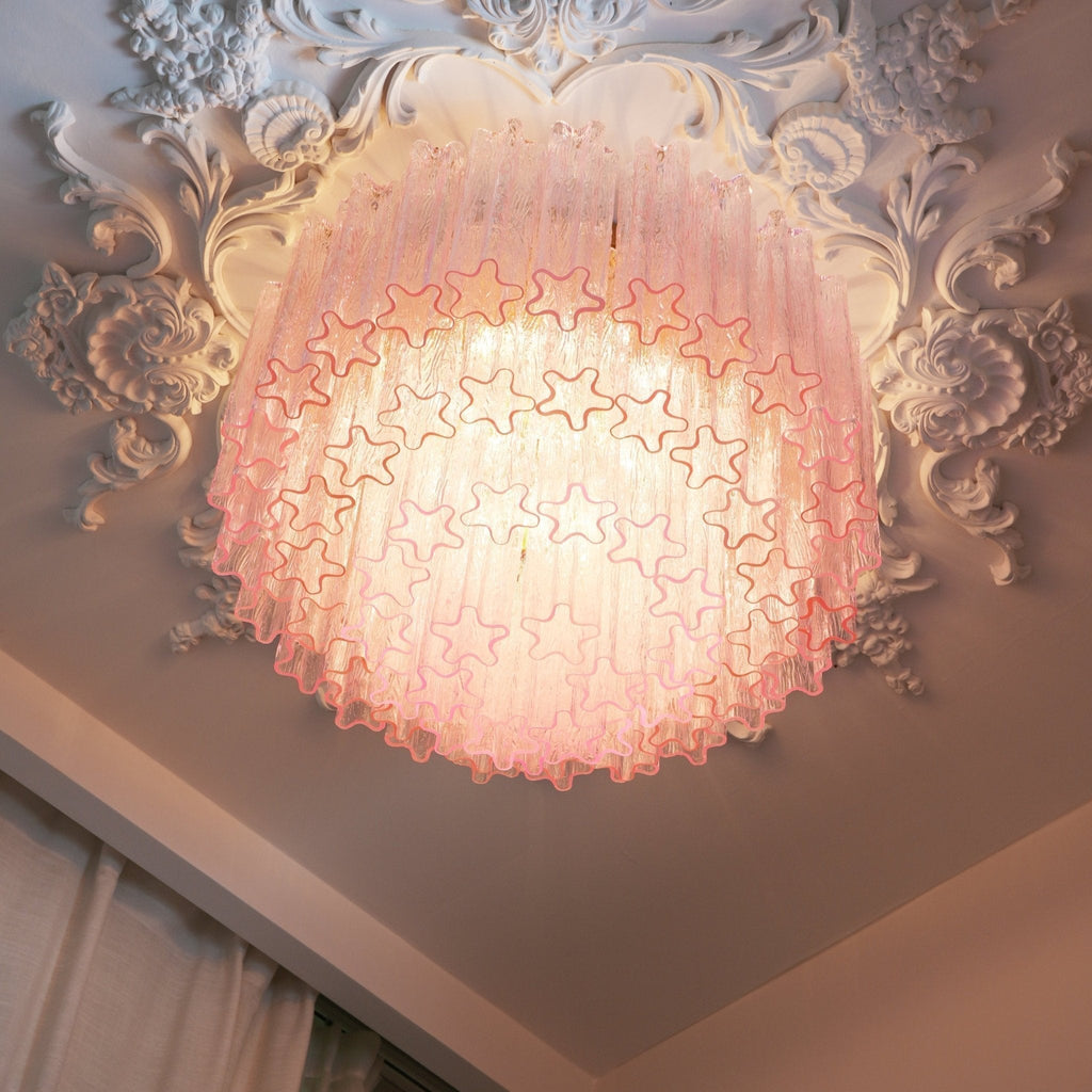 Aurora Ceiling Lamp Murano Colorful  Glass Vintage