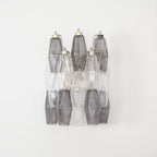 Aurora Wall Lamp Rhombus Glass Tiered