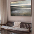 Misty Coastal Marsh Painting