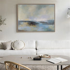 Atmospheric Coastal Abstract Oil Painting