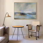 Atmospheric Coastal Abstract Oil Painting