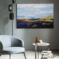 Vibrant Horizon Abstract Oil Painting