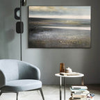 Misty Coastal Marsh Painting
