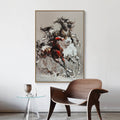 Dynamic Galloping Horses Oil Painting
