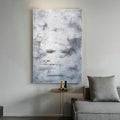 Wabi-Sabi Textured Abstract Oil Painting