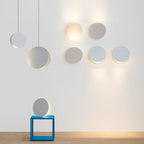 Valentina Round Pendant Light, Metal, 6 Color, 7.8″/11.8″