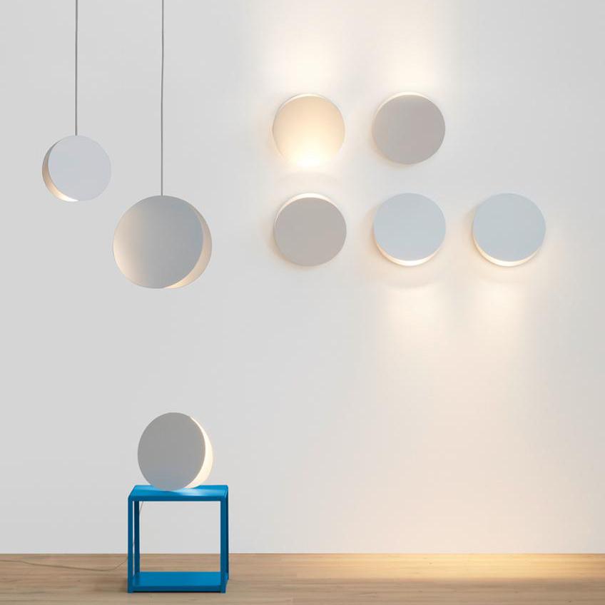 Valentina Round Pendant Light, Metal, 6 Color, 7.8″/11.8″
