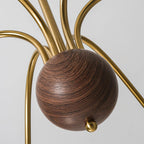 Beyona Amber Glass Chandelier