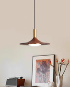 Pend­­ant Light  Hat Shape  Midcentury