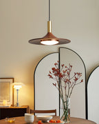 Pend­­ant Light  Hat Shape  Midcentury