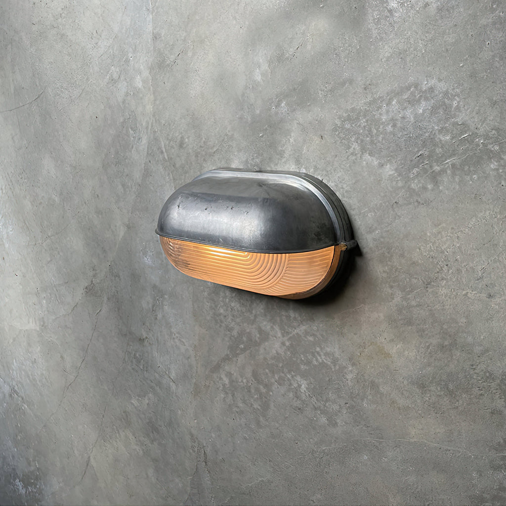 Vorn Modern Round/Ellipse Outdoor Waterproof Wall Lamp. 2 Colors
