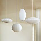 Etrio Pendant Light Bubble Mulberry Silk
