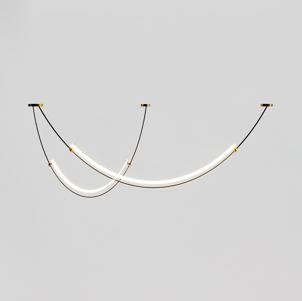 Zephira Curved LED Pendant Light