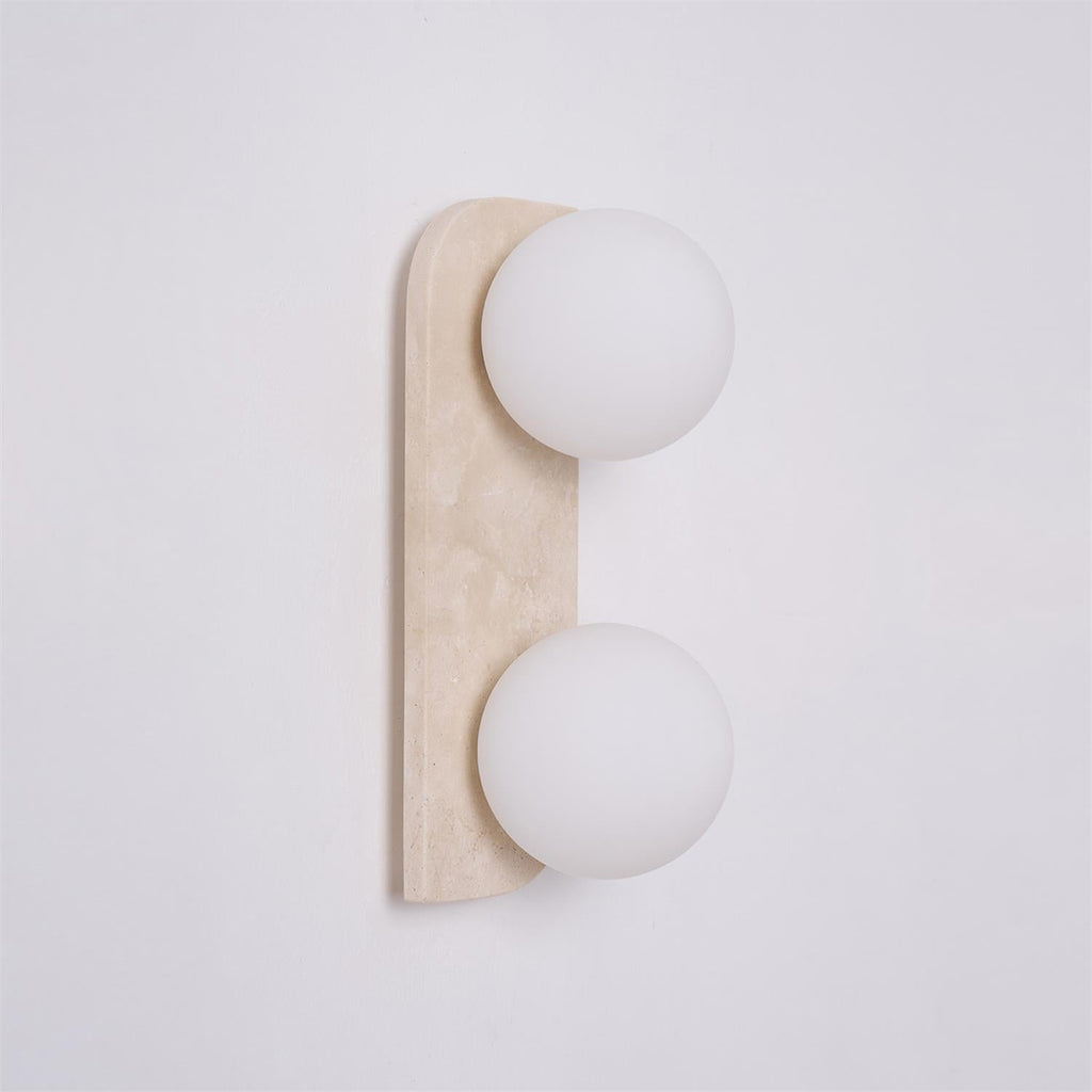 Alsilis Minimalist Travertine Wall Light