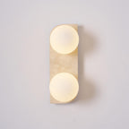Alsilis Wall Light Minimalist in Travertine - Kingsley Beaumont