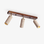 Eurliryra Multi-Cylinder Travertine Track Light