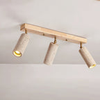 Eurliryra Multi-Cylinder Travertine Track Light