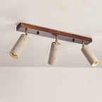Eurliryra Multi-Cylinder Travertine Track Light