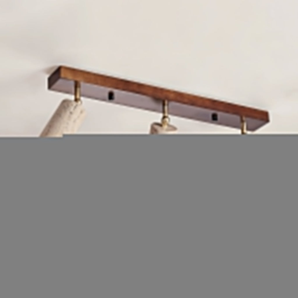 Eurliryra Multi-Cylinder Travertine Track Light