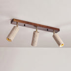 Eurliryra Multi-Cylinder Travertine Track Light