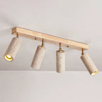 Eurliryra Multi-Cylinder Travertine Track Light