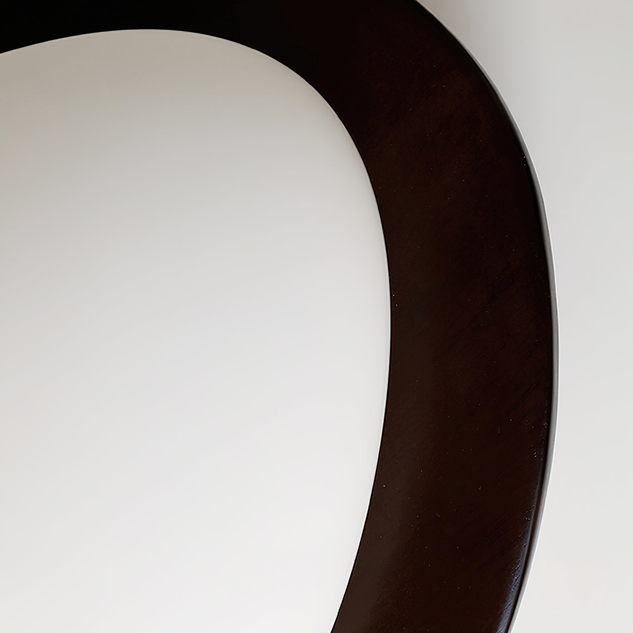 Ceiling Light Wood and Oval Shade Minimalist Natural
