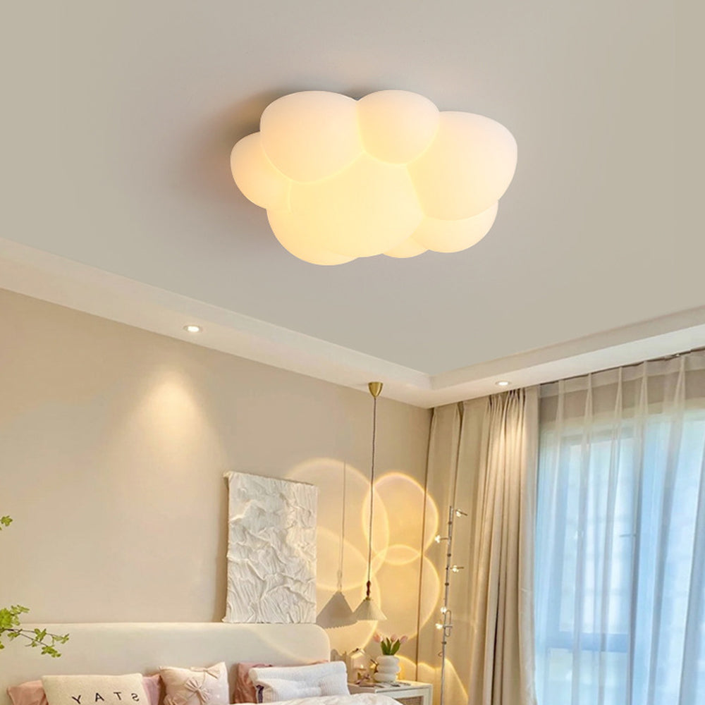 Aria   Flush Mount Ceiling LightNordic LED Cloud Shape