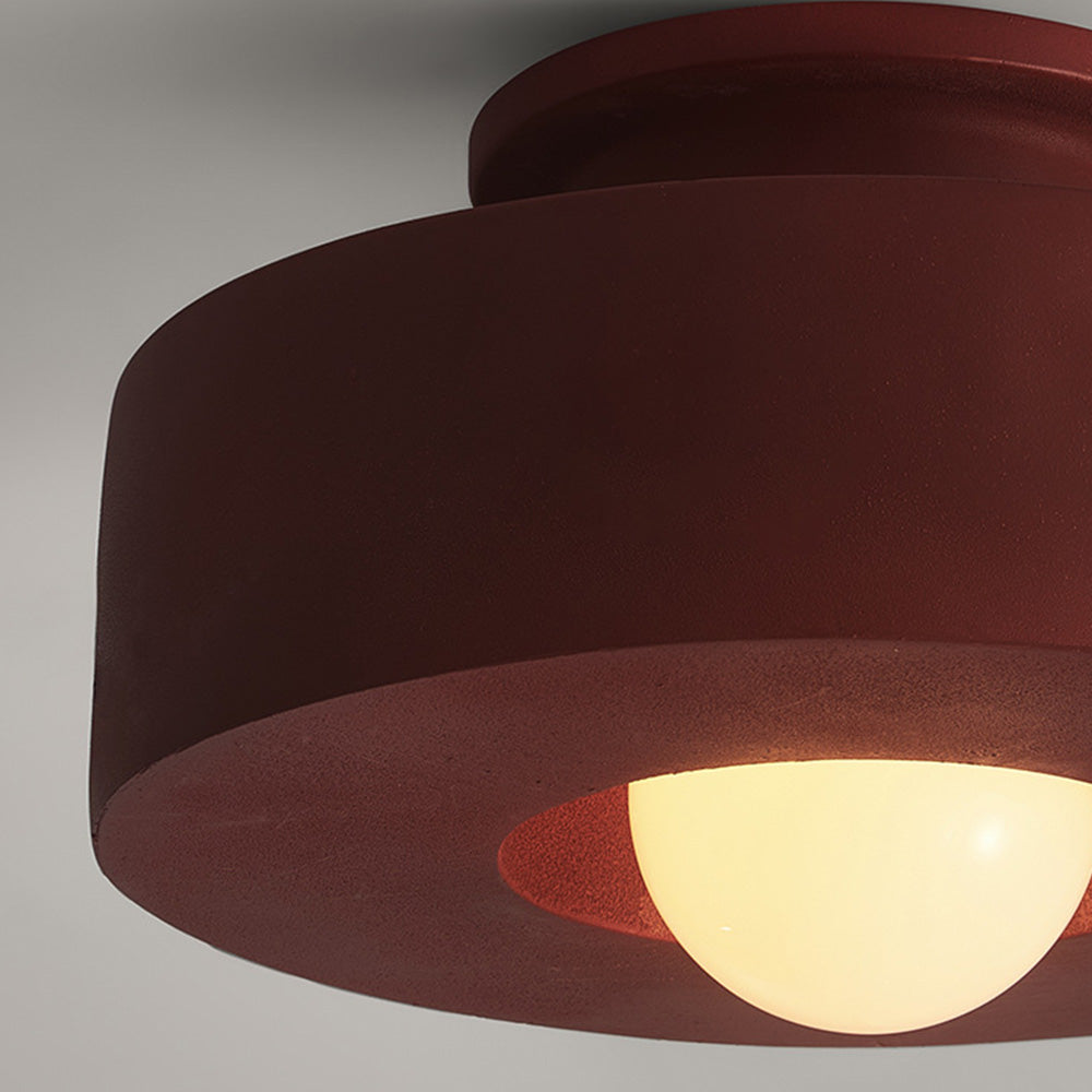 Aria Flush Mount Ceiling Light Nordic Macaron   Bedroom