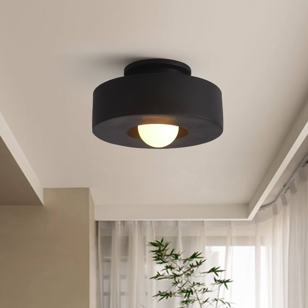 Aria Flush Mount Ceiling Light Nordic Macaron   Bedroom